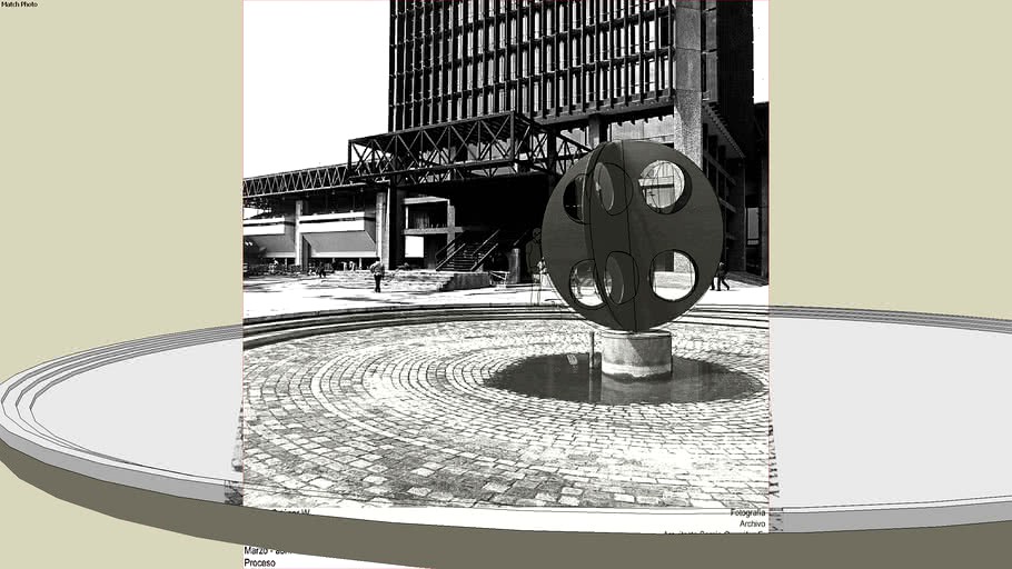 Escultura cívica Edificio UNTAD III (Proceso)