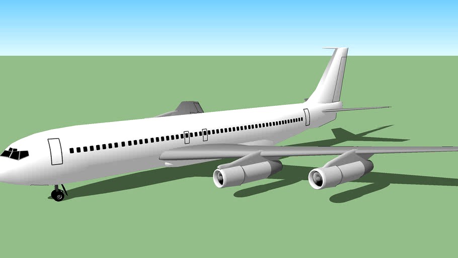 Template - Boeing 707-120B