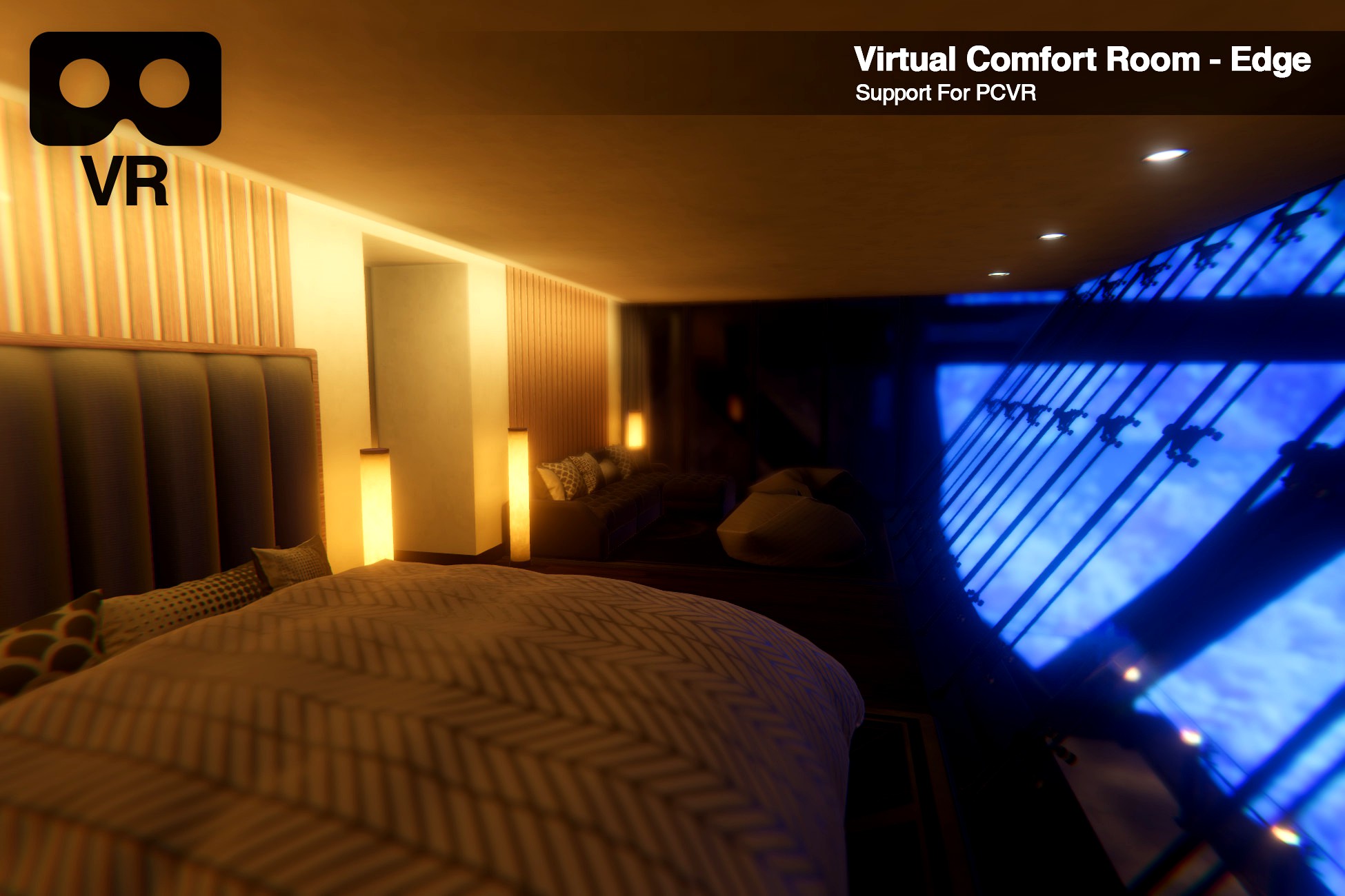 Virtual Comfort Room - Edge 3d model