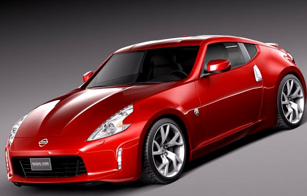 Nissan 370z 2015 3D Model