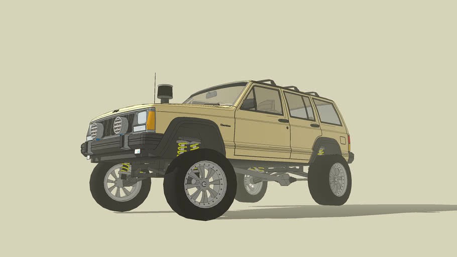 Lifted Jeep Cheroke ~m3~ edition
