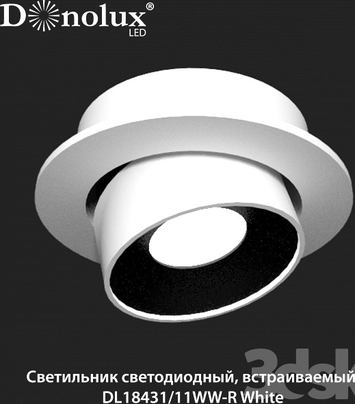 LED lamp DL18431 / 11WW-R White
