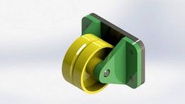 Roldana (Pulley) - Solidworks 2017