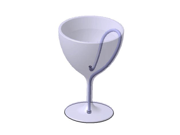 PYTHAGOREAN CUP without central pin by luks3D