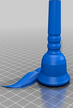 Trombone mouthstachepiece