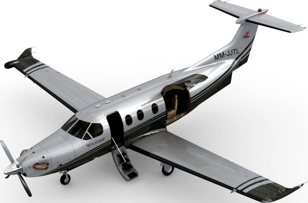 Pilatus PC12 NG 3D Model