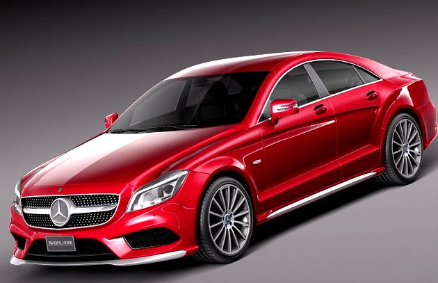 MercedesBenz CLS 2015 3D Model