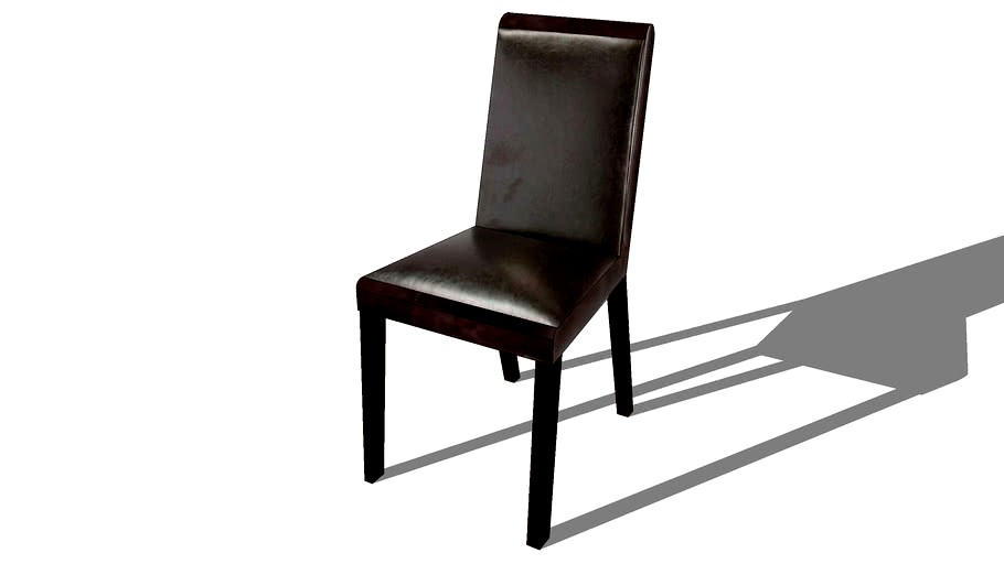 Chaise cuir marron HARVARD, Maisons du monde. Réf: 491.70096 Prix: 149