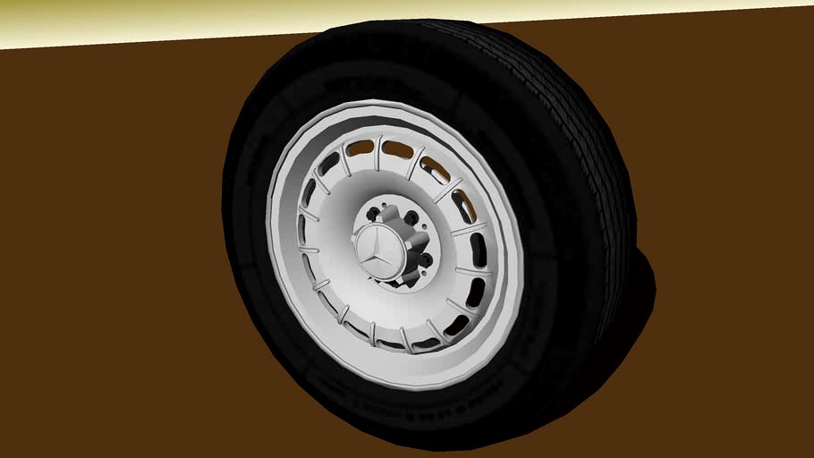 Mercedes-Benz 'Bundt' Wheel