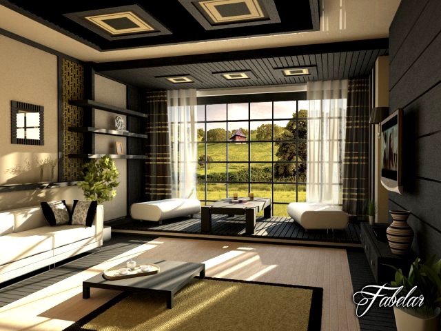 Living room 13 3D Model