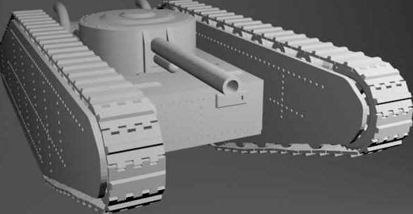 Steam tank 3D Model