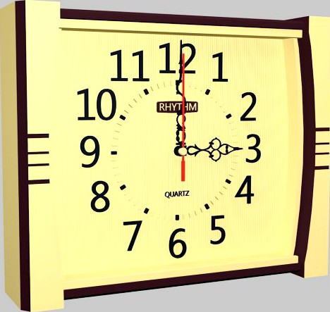 Clock 3D Model