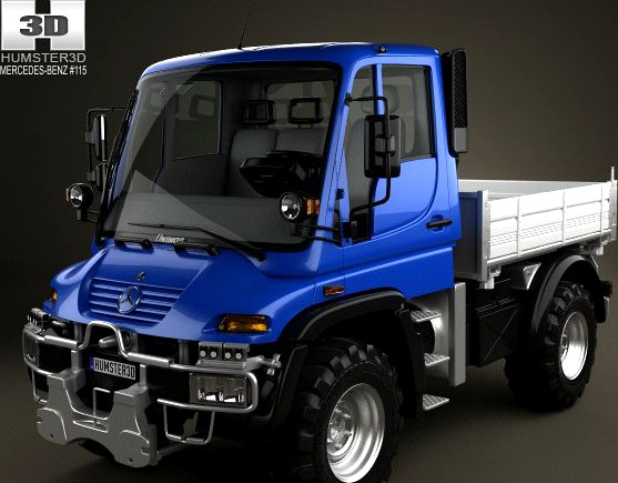 MercedesBenz Unimog U300 2012 3D Model