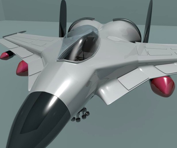 Jet 3D Model