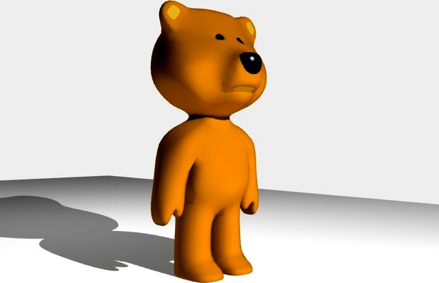 Teddy Bear 3D Model