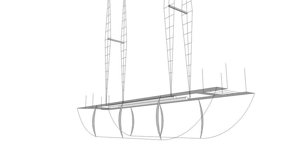 Cirque du Soleil's 'O' Bateau (unfinished)