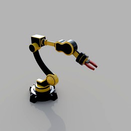 6-axis Robot arm model