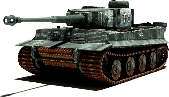 Tank Pz Vi AusfH1 3D Model