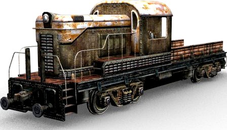 Locomotive 3D Model