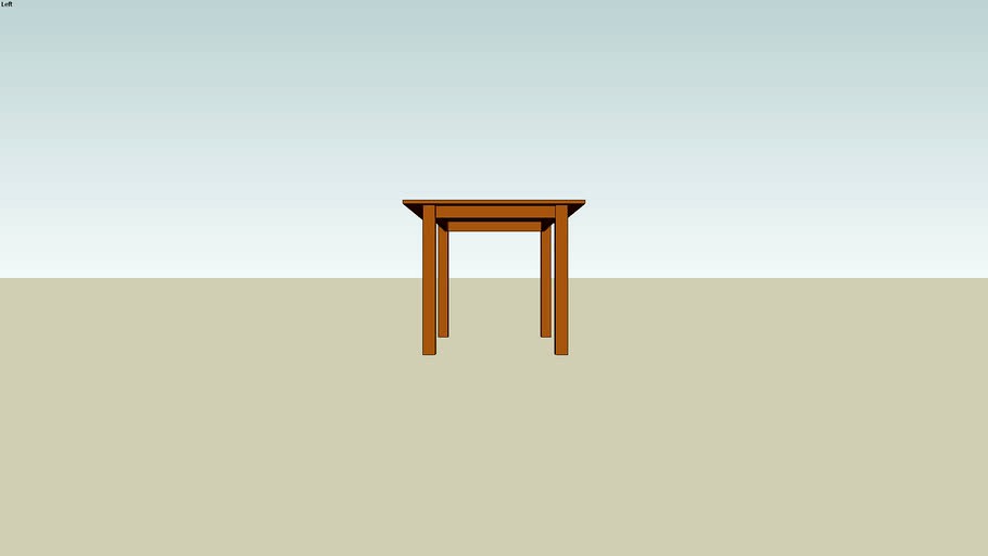 Table, Dining table, Simple Table, Tisch, Esstisch