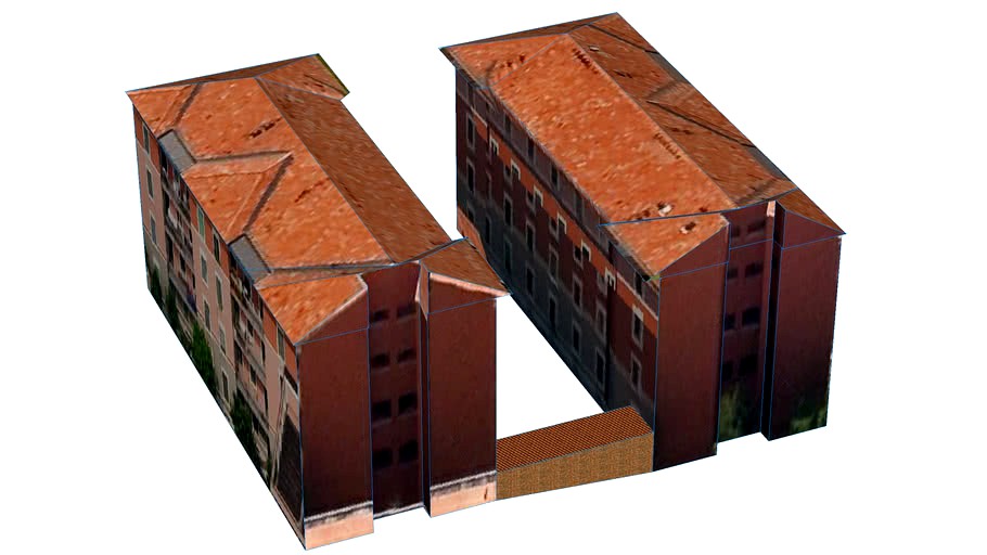 Edifici Case Popolari in Milano, Italia