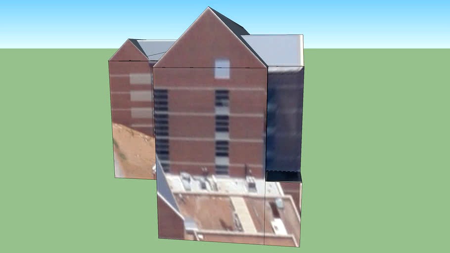 Min Kao Engineering Building 3d model