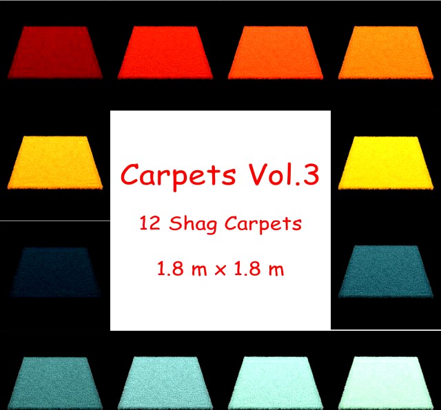 Carpets Vol 3 3D Model