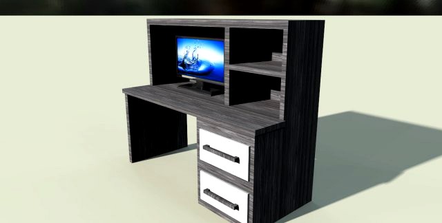 Tv desk 3D Model