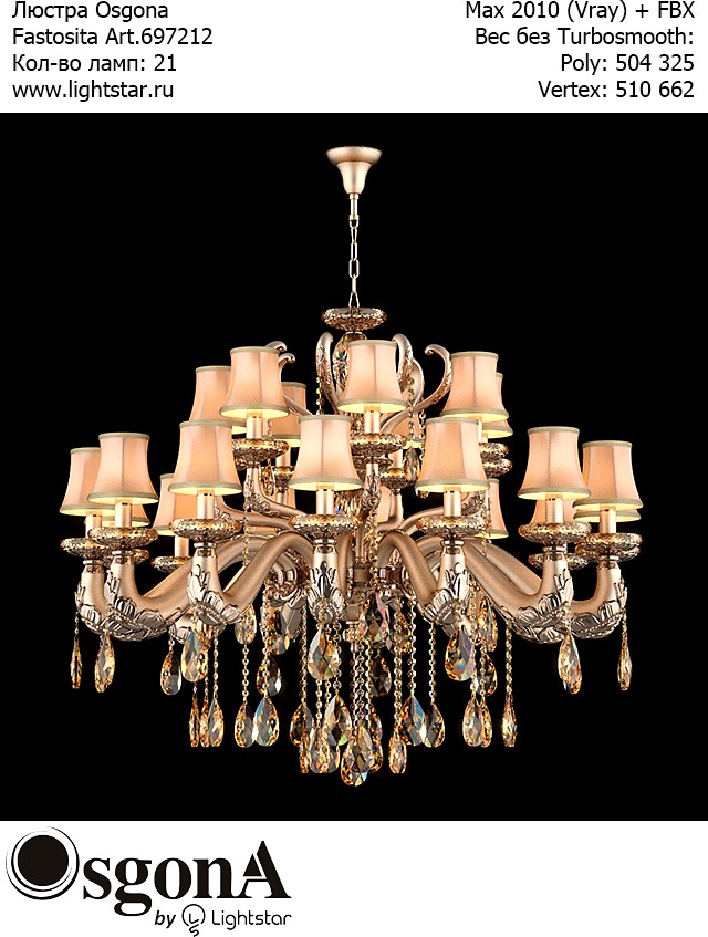 Chandelier Osgona Fastosita Art.697212