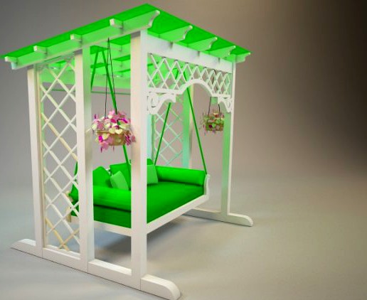 Swing Bench 3D Model
