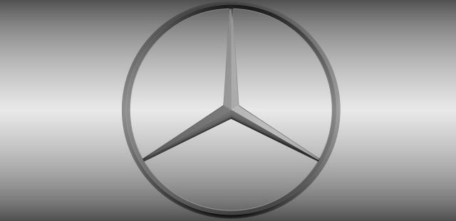 Mercedes logo 3D Model
