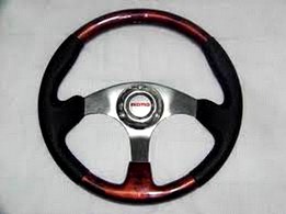 The steering wheel