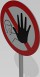 No admittance sign 3D Model