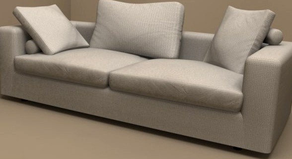 Poggiolungo sofa 215x98 by Flexform 3D Model