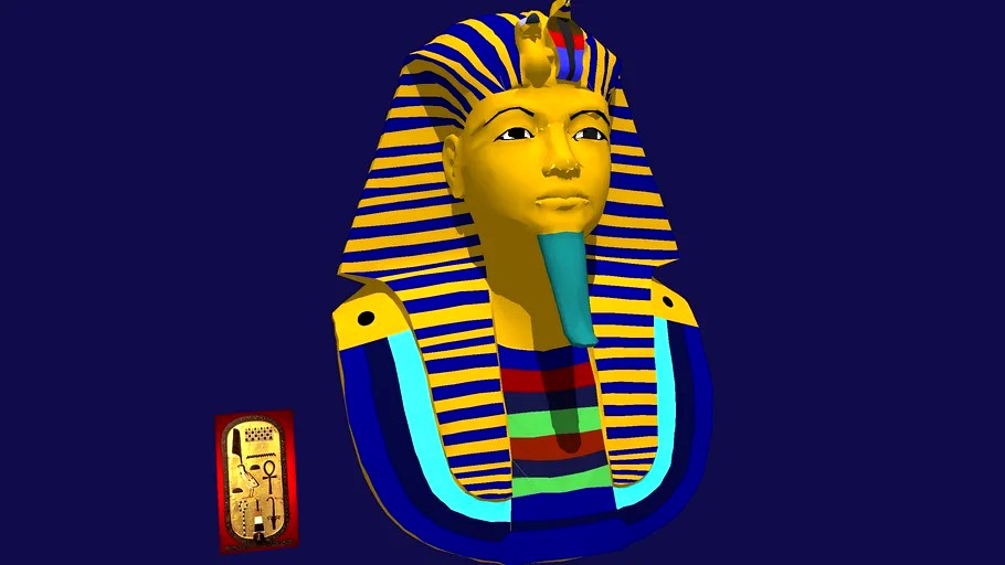 Egypt - Cairo museum - Tutankhamon - funerary mask.