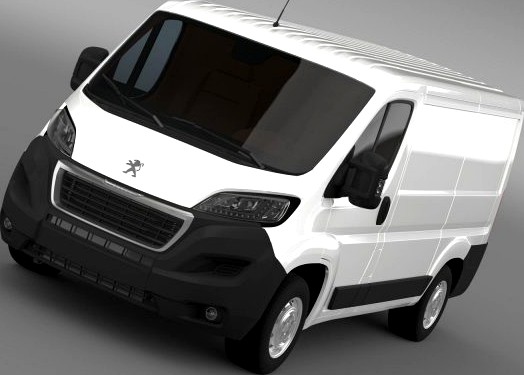 Peugeot Boxer Van  L1H1 2014 3D Model