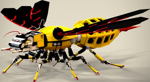 Robotic bee 3D Model