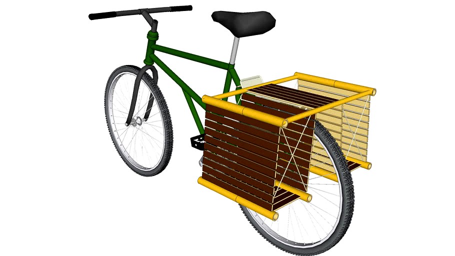 bamboo bicycle panniers