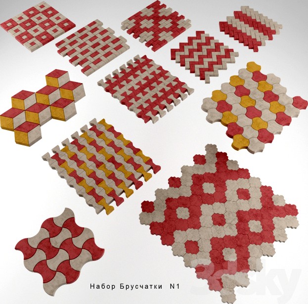 Set pavers N1