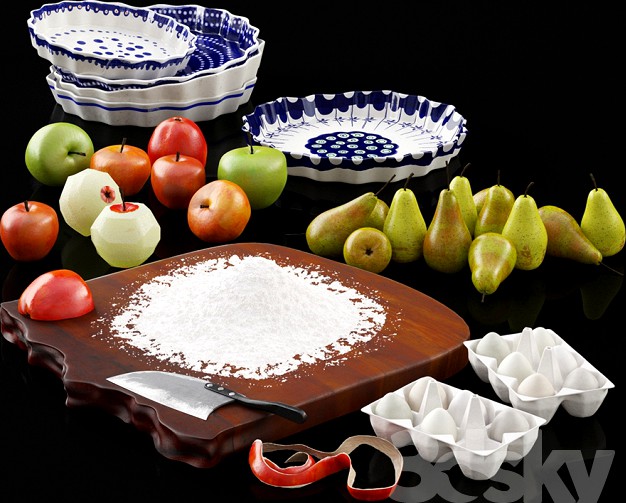 Ingridients for a pie