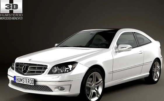 MercedesBenz CLCClass CL203 2008 3D Model