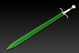 Skyrim Glass Sword - Reimagined