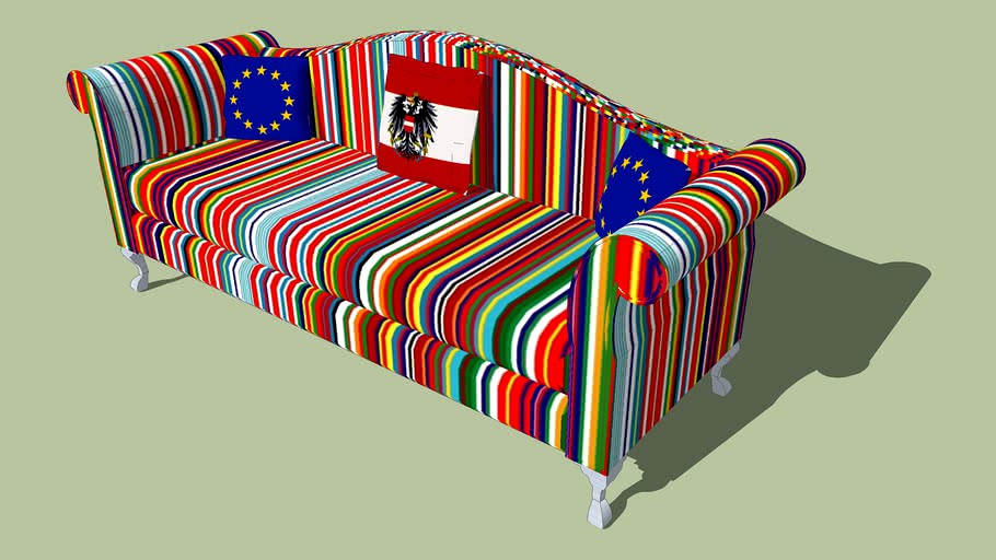 EU-25 Barcode Sofa