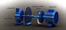 Tesla Turbine Generator