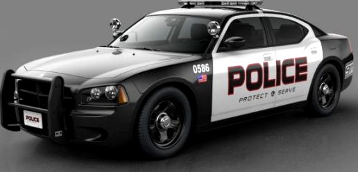 Police car 3D Model