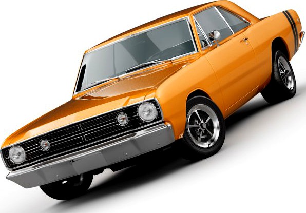 Dodge Dart 1968 3D Model