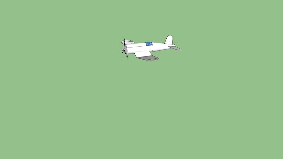 Corsair Airplane Model