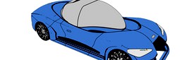 Keyshot Car Toon Animation