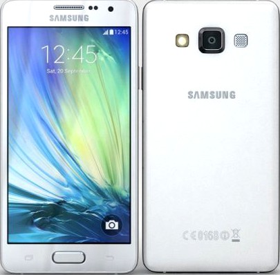 Samsung Galaxy A3 and A3 Duos White 3D Model
