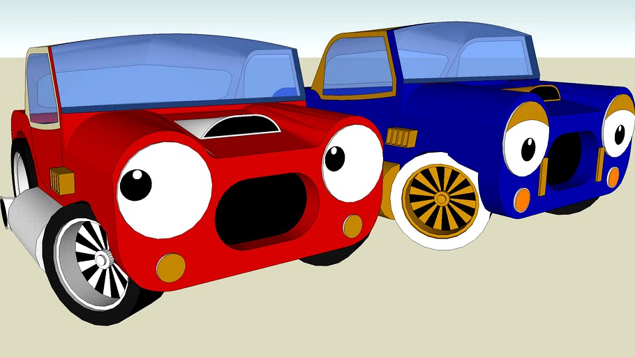 cartoon AC cobra + AC cobra deluxe